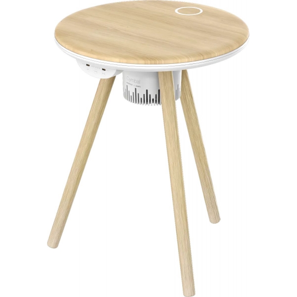 Momax Cymbal QC7W 智能茶几 | 15W無線快充 | 360°揚聲器 | 兩用設計